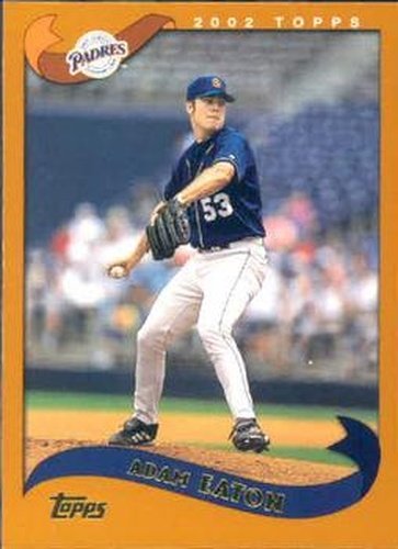 #461 Adam Eaton - San Diego Padres - 2002 Topps Baseball