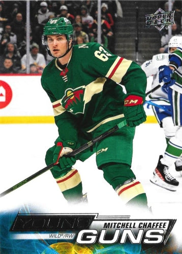 #462 Mitchell Chaffee - Minnesota Wild - 2022-23 Upper Deck Hockey