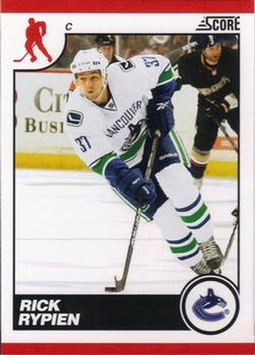 #462 Rick Rypien - Vancouver Canucks - 2010-11 Score Hockey