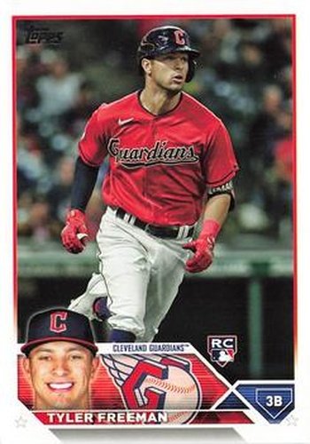 #462 Tyler Freeman - Cleveland Guardians - 2023 Topps Baseball