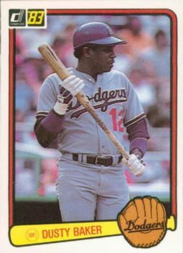 #462 Dusty Baker - Los Angeles Dodgers - 1983 Donruss Baseball