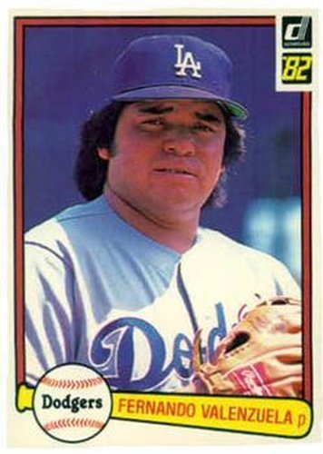 #462 Fernando Valenzuela - Los Angeles Dodgers - 1982 Donruss Baseball