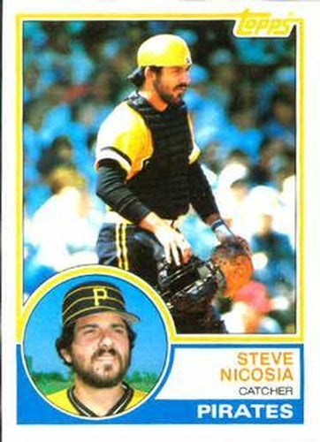 #462 Steve Nicosia - Pittsburgh Pirates - 1983 Topps Baseball