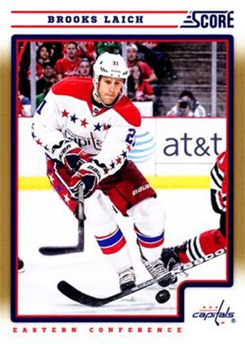 #463 Brooks Laich - Washington Capitals - 2012-13 Score - Gold Rush Hockey