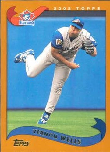 #463 Vernon Wells - Toronto Blue Jays - 2002 Topps Baseball