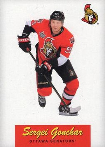 #463 Sergei Gonchar - Ottawa Senators - 2012-13 O-Pee-Chee - Retro Hockey