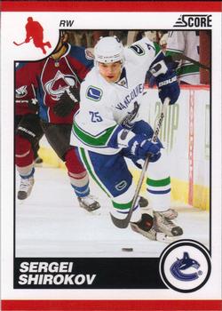 #463 Sergeiirokov - Vancouver Canucks - 2010-11 Score Hockey