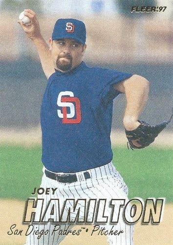 #463 Joey Hamilton - San Diego Padres - 1997 Fleer Baseball