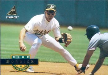 #463 Mike Bordick - Oakland Athletics - 1994 Pinnacle Baseball