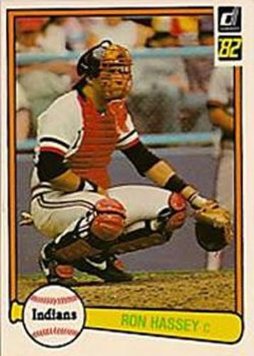 #463 Ron Hassey - Cleveland Indians - 1982 Donruss Baseball