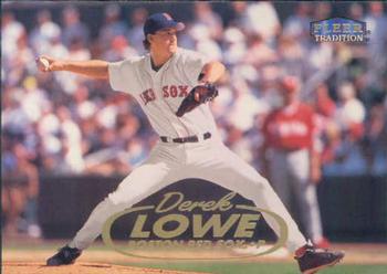#463 Derek Lowe - Boston Red Sox - 1998 Fleer Tradition Baseball