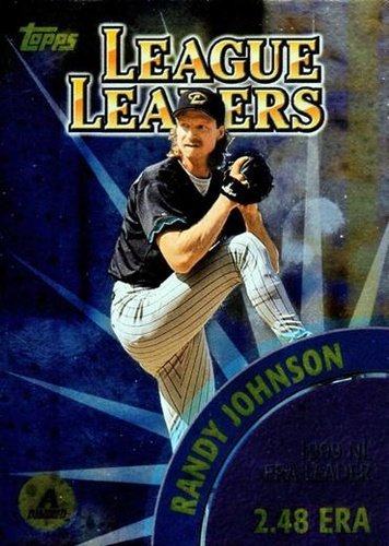 #464 Randy Johnson / Pedro Martinez - Boston Red Sox / Arizona Diamondbacks - 2000 Topps Baseball