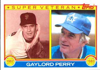 #464 Gaylord Perry - San Francisco Giants / Seattle Mariners - 1983 Topps Baseball