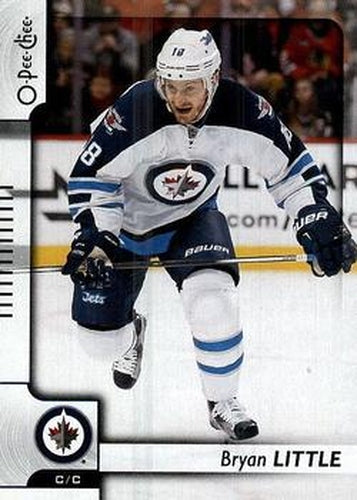 #464 Bryan Little - Winnipeg Jets - 2017-18 O-Pee-Chee Hockey