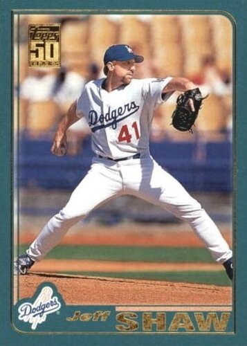 #464 Jeff Shaw - Los Angeles Dodgers - 2001 Topps Baseball