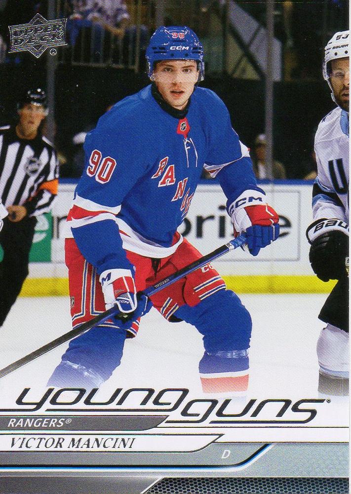 #464 Victor Mancini - New York Rangers - 2024-25 Upper Deck Hockey