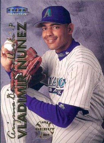 #465 Vladimir Nunez - Arizona Diamondbacks - 1999 Fleer Tradition Baseball