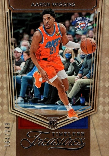 #465 Aaron Wiggins - Oklahoma City Thunder - 2021-22 Panini Chronicles Basketball