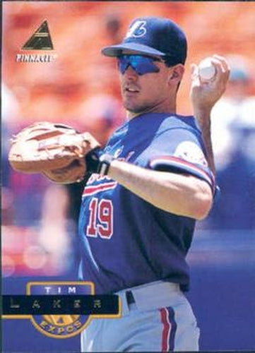#465 Tim Laker - Montreal Expos - 1994 Pinnacle Baseball