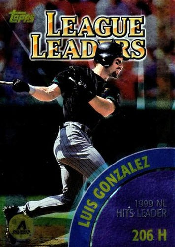 #466 Luis Gonzalez / Derek Jeter - New York Yankees / Arizona Diamondbacks - 2000 Topps Baseball
