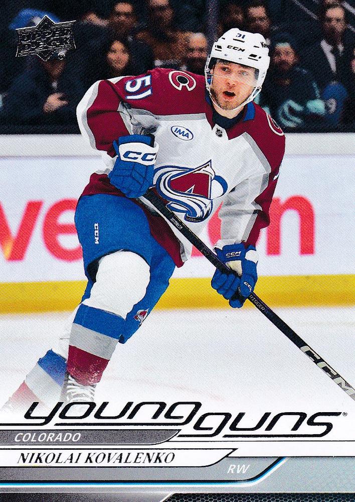 #466 Nikolai Kovalenko - Colorado Avalanche - 2024-25 Upper Deck Hockey
