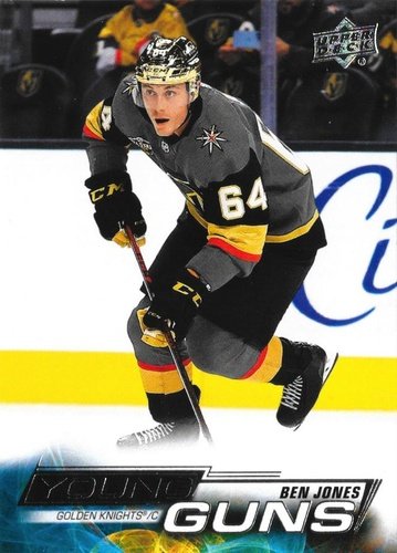 #467 Ben Jones - Vegas Golden Knights - 2022-23 Upper Deck Hockey