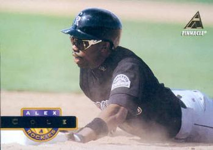 #467 Alex Cole - Colorado Rockies - 1994 Pinnacle Baseball