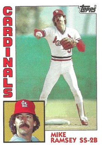 #467 Mike Ramsey - St. Louis Cardinals - 1984 Topps Baseball
