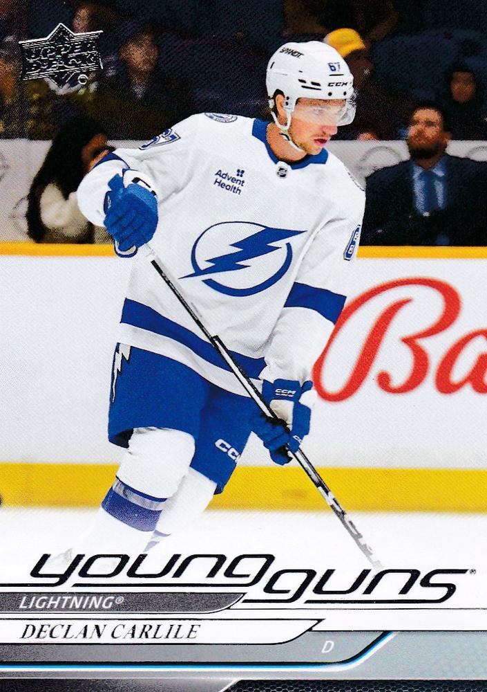 #467 Declan Carlile - Tampa Bay Lightning - 2024-25 Upper Deck Hockey