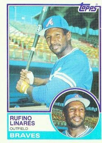 #467 Rufino Linares - Atlanta Braves - 1983 Topps Baseball