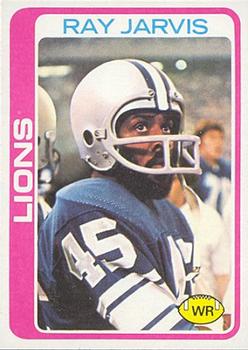 #467 Ray Jarvis - Detroit Lions - 1978 Topps Football