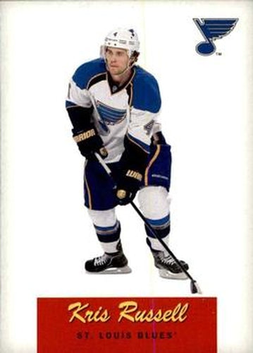 #468 Kris Russell - St. Louis Blues - 2012-13 O-Pee-Chee - Retro Hockey