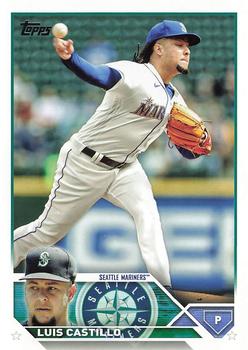#468 Luis Castillo - Seattle Mariners - 2023 Topps Baseball