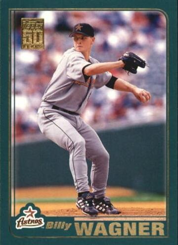 #468 Billy Wagner - Houston Astros - 2001 Topps Baseball