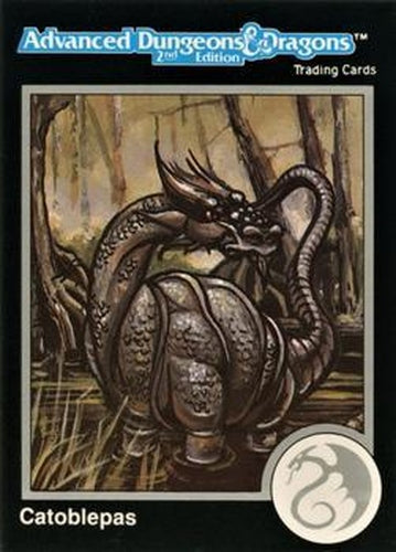 #468 Catoblepas - 1991 TSR Advanced Dungeons & Dragons - Silver