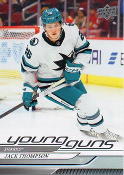 #468 Jack Thompson - San Jose Sharks - 2024-25 Upper Deck Hockey