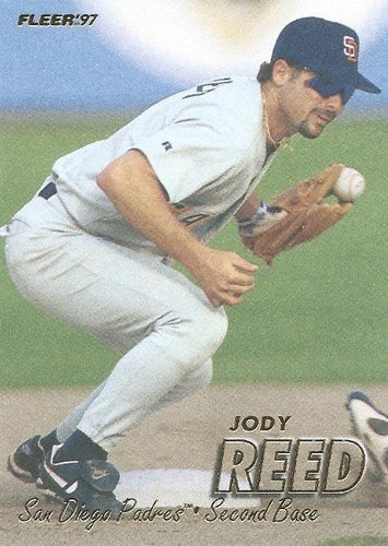 #468 Jody Reed - San Diego Padres - 1997 Fleer Baseball