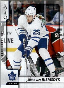 #469 James van Riemsdyk - Toronto Maple Leafs - 2017-18 O-Pee-Chee Hockey