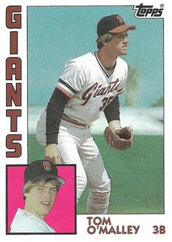 #469 Tom O'Malley - San Francisco Giants - 1984 Topps Baseball