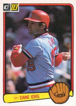 #469 Dane Iorg - St. Louis Cardinals - 1983 Donruss Baseball