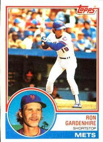 #469 Ron Gardenhire - New York Mets - 1983 Topps Baseball