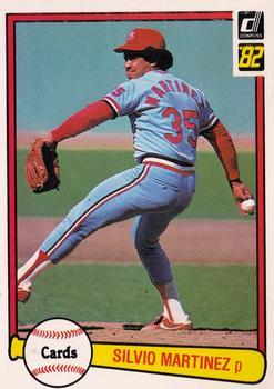 #469 Silvio Martinez - St. Louis Cardinals - 1982 Donruss Baseball