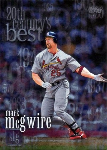 #469 Active Slugging % Leaders - Mark McGwire - St. Louis Cardinals - 2000 Topps Baseball