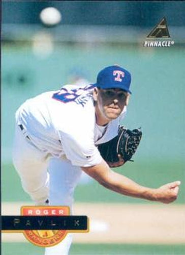 #469 Roger Pavlik - Texas Rangers - 1994 Pinnacle Baseball