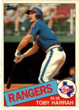 #46T Toby Harrah - Texas Rangers - 1985 Topps Traded Baseball