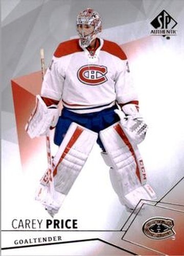 #46 Carey Price - Montreal Canadiens - 2015-16 SP Authentic Hockey