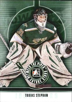 #46 Tobias Stephan - Iowa Stars - 2008-09 In The Game Between The Pipes Hockey