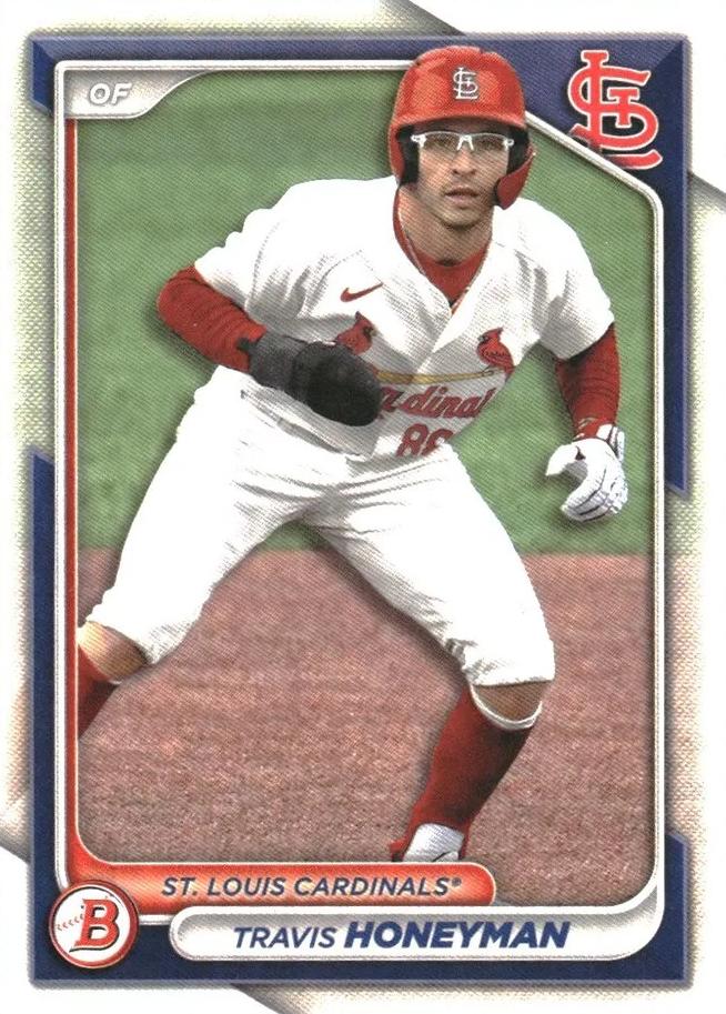 #BP-46 Travis Honeyman - St. Louis Cardinals - 2024 Bowman - Prospects Baseball
