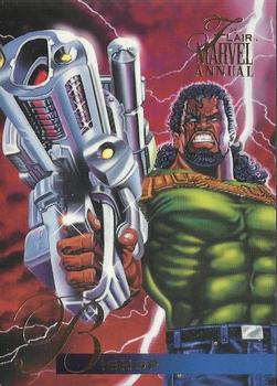 #46 Bishop - 1995 Flair Marvel Annual