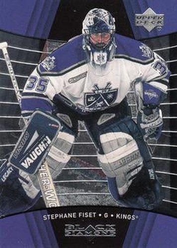 #46 Stephane Fiset - Los Angeles Kings - 1999-00 Upper Deck Black Diamond Hockey